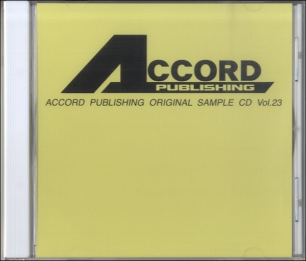 CD ACCORD PUBLISHING ORIGINAL SAMPLE CD(23)