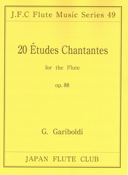 （４９）ガリボルディ作曲　２０の練習曲ｏｐ．８８