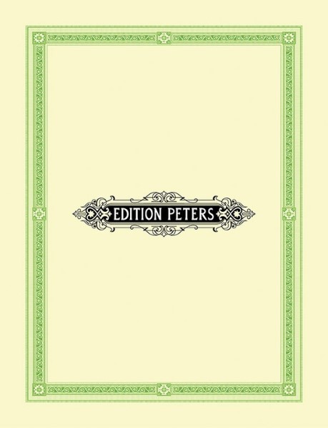 ＫＹＯ２２１　輸入　レーガー／１２のオルガン小品　作品５９　第１巻《輸入オルガン楽譜》（ペータース出版）