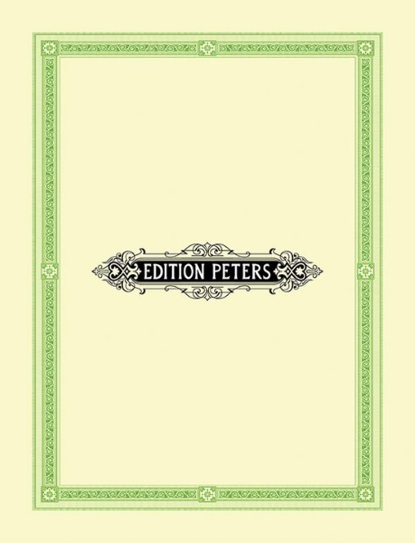 ＫＹＯ２２２　輸入　レーガー／１２のオルガン小品　作品５９　第２巻《輸入オルガン楽譜》（ペータース出版）