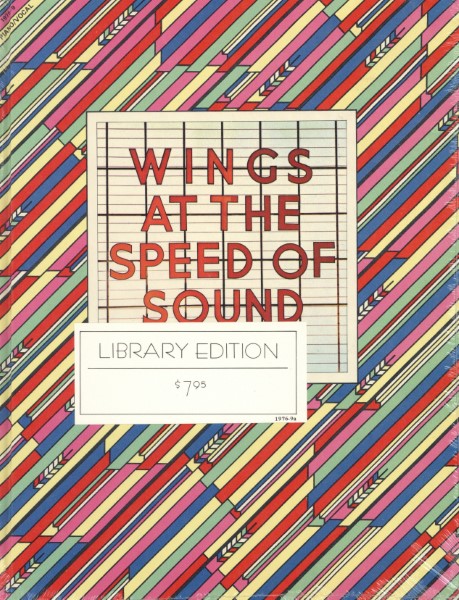 PNP5682　輸入　ウイングス/アット・ザ・スピード・オブ・サウンド(11曲収録)《輸入ピアノ楽譜》