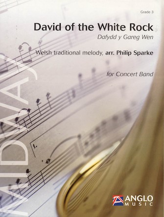 ＵＮ１４８６　《吹奏楽譜》ホワイトロックのデイヴィッド／スパーク
