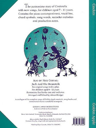 ＰＮＰ６９２３　輸入　ニック・コーナル／シンデレラ（教師用ブック）《輸入ピアノ楽譜》