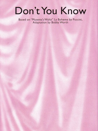 ＰＮＰ６９２６　輸入　ドント・ユー・ノウ《輸入ピアノ楽譜》