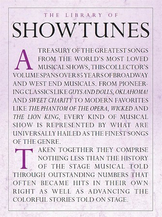 PNC4517　輸入　ザ・ライブラリー・オブ・ショーチューンズ(62曲収録)《輸入ピアノ楽譜》