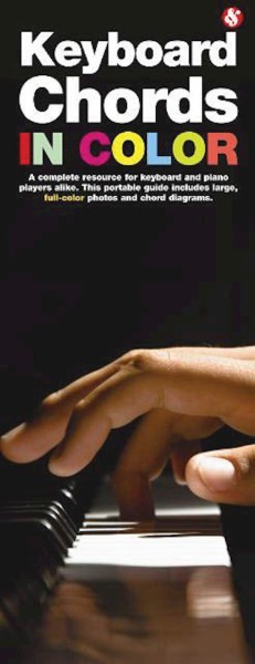 PNP6967　輸入　キーボードのコードをカラーで《輸入ピアノ楽譜》