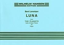 KYO283　輸入　ベント・ロレンツェン　/ルナ(惑星)《輸入オルガン楽譜》
