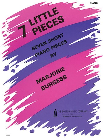 PNC4637　輸入　マージョリー・バージェス/セブン・リトル・ピーシーズ《輸入ピアノ楽譜》