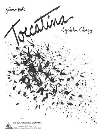 PNC4684　輸入　ジョン・チャギー/トッカティーナ《輸入ピアノ楽譜》