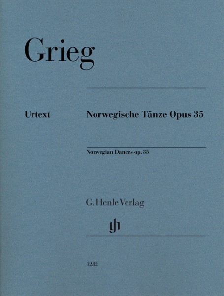 PNC4702　輸入　グリーグ/ノルウェー舞曲　作品35(原典版/ヘンレ社)《輸入ピアノ楽譜》