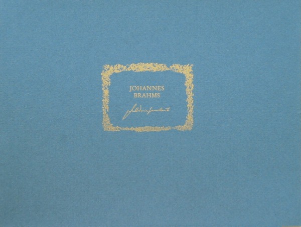 VOC1767　輸入　ブラームス/野にひとりいて　―　わが身は静かに高き緑の草に憩う　op.　86　No.　2【自筆譜ファクシ