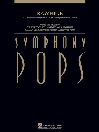 SCO793　輸入　ローハイド(スコアのみ)《輸入オーケストラスコア》