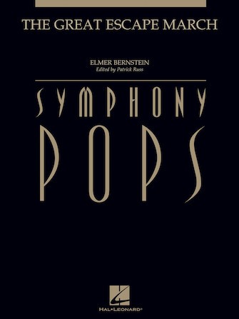 SCO800　輸入　大脱走のマーチ(スコアのみ)《輸入オーケストラスコア》