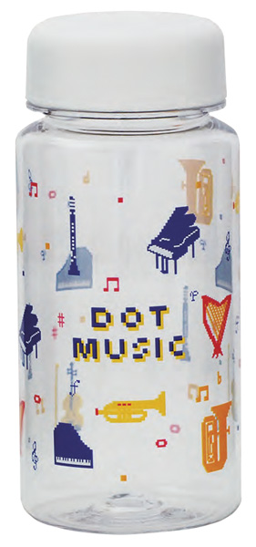 クリアボトル　３５０ｍｌ　ＤＯＴ　ＭＵＳＩＣ