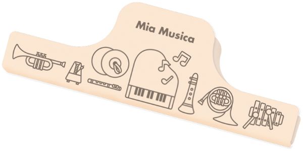 ワイドクリップ　ミア ムジカ