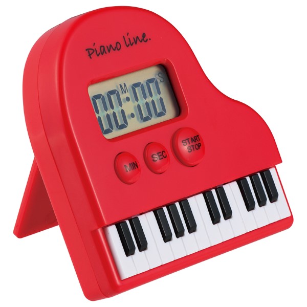 Piano line レッスンタイマー(レッド)