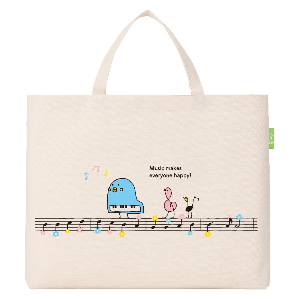 ピアノ島　横型トート