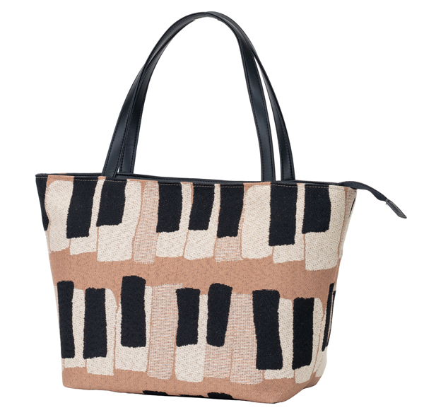 モノピアノ　トラペーズバッグ　オレンジ