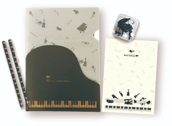 ミニクリップPEセットC　Music　landscape
