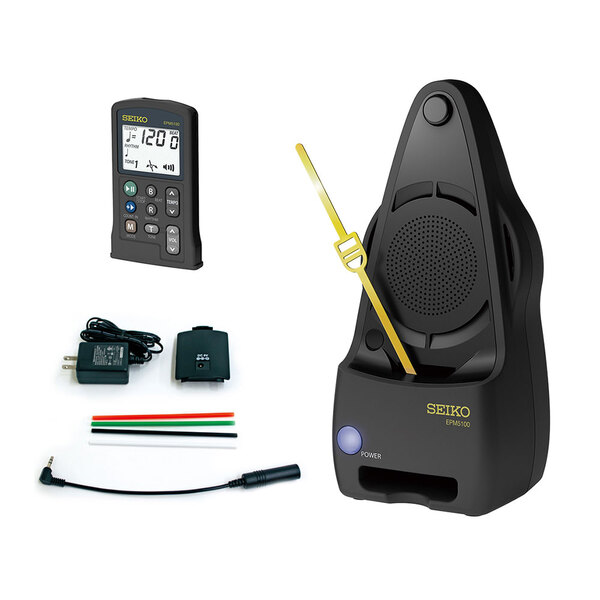 セイコーリモコン式クオーツ振り子メトロノーム学校セット