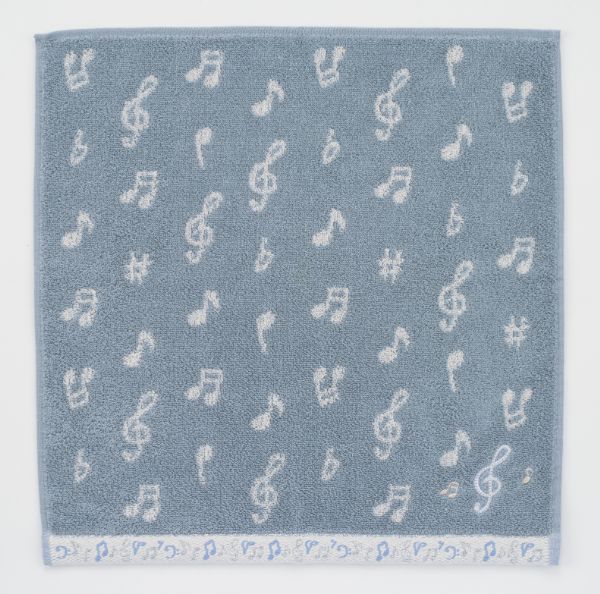 ウォッシュタオル　Silver　Notes