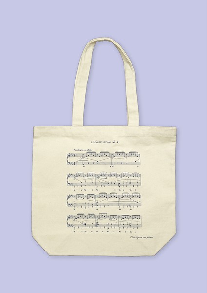 譜面トートバッグ「愛の夢　第3番」