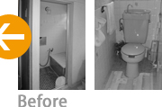 浴室・洗面室・トイレのリフォームの実例Before（東京都武蔵村山市Ｍ邸）